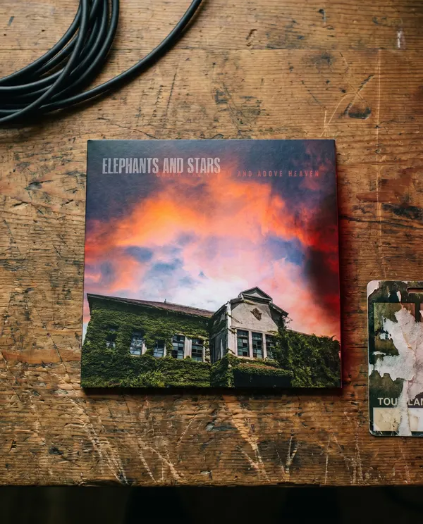 Signed CD: Under The Earth And Above Heaven, the latest album from Elephants and Stars